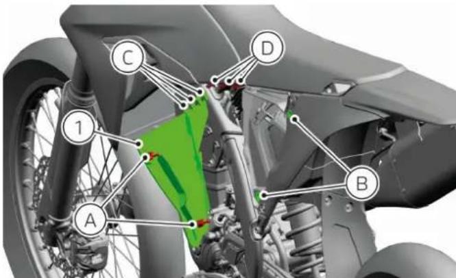 DUCATI Desmo450 MX Factory (2026) - Dépose - 2