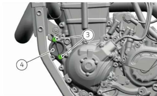 DUCATI Desmo450 MX Factory (2026) - Repose du filtré et rétablissement de l'huile moteur - 3