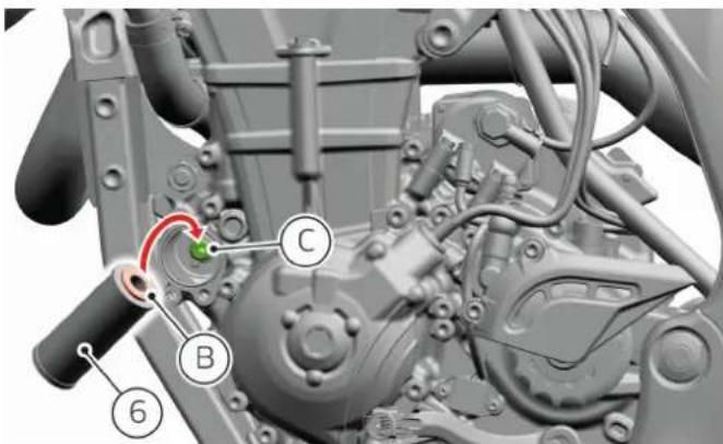 DUCATI Desmo450 MX Factory (2026) - Repose du filtré et rétablissement de l'huile moteur - 1