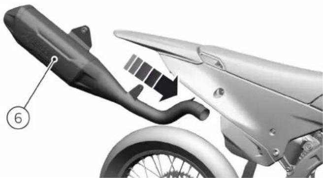 DUCATI Desmo450 MX Factory (2026) - Repose silencieux - 1