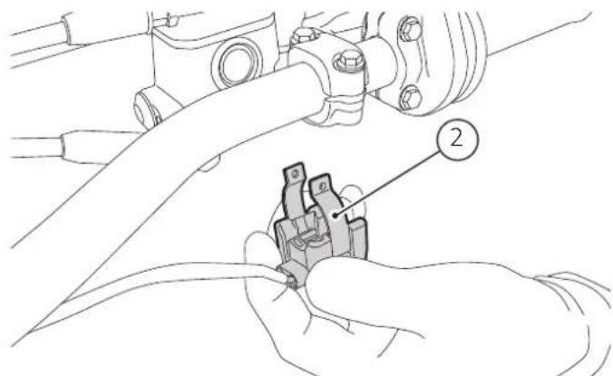 DUCATI Desmo450 MX Factory (2026) - Pose bouton d'extinction du vehicule - 5