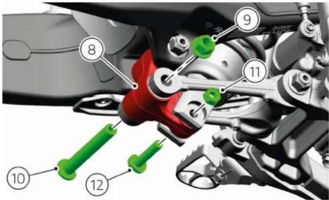 DUCATI Desmo450 MX Factory (2026) - Dépose amortisseur arrêté - 1