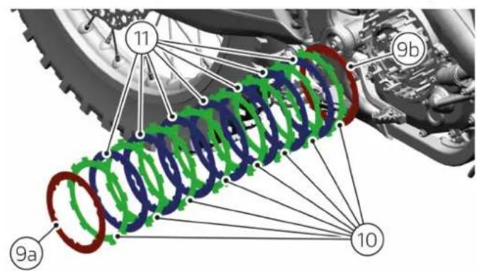 DUCATI Desmo450 MX Factory (2026) - Repose disques d'embrayage - 3