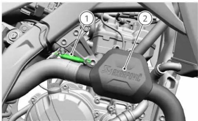 DUCATI Desmo450 MX Factory (2026) - Repose collecteur - 3
