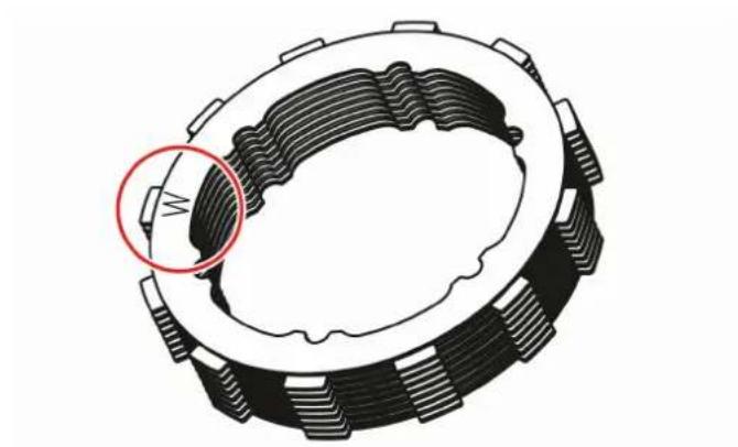 DUCATI Desmo450 MX Factory (2026) - Repose disques d'embrayage - 2