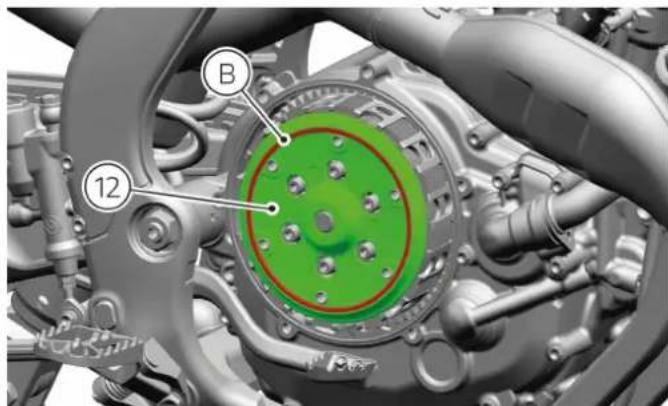 DUCATI Desmo450 MX Factory (2026) - Repose disques d'embrayage - 5