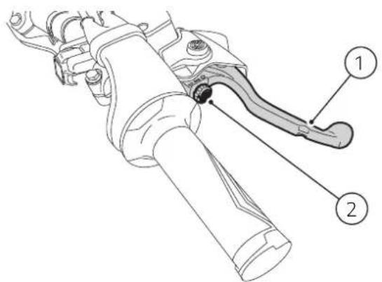 DUCATI Desmo450 MX Factory (2026) - Levier de frein avant - 1
