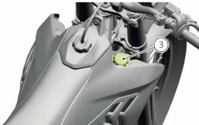 DUCATI Desmo450 MX Factory (2026) - Retrait liquide de refroidissement - 2