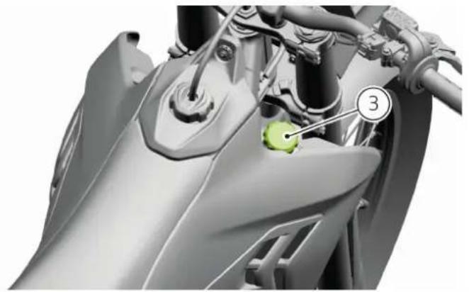 DUCATI Desmo450 MX Factory (2026) - Retrait liquide de refroidissement - 4