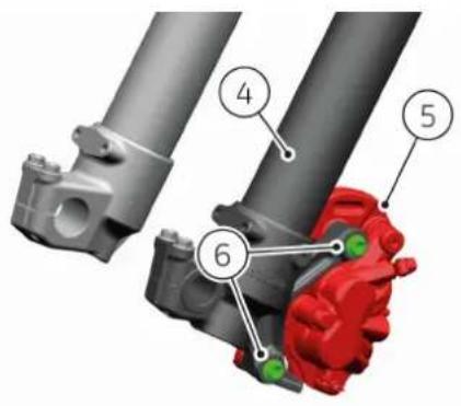 DUCATI Desmo450 MX Factory (2026) - Dépose tubes fourche avant - 1