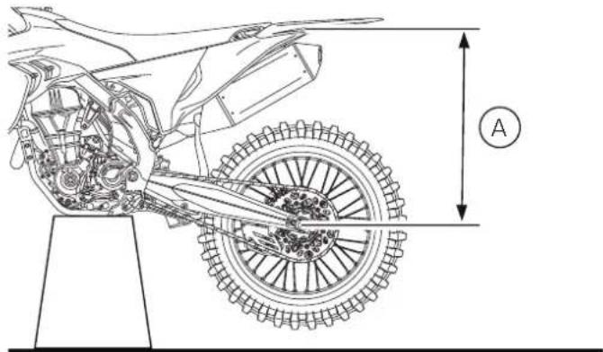 DUCATI Desmo450 MX Factory (2026) - Réglage enforcement sans pilote (SAG statique) - 1