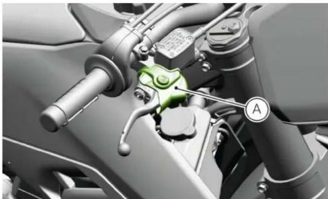 DUCATI Desmo450 MX Factory (2026) - Dépose et repose levier de frein avant Dépose - 1