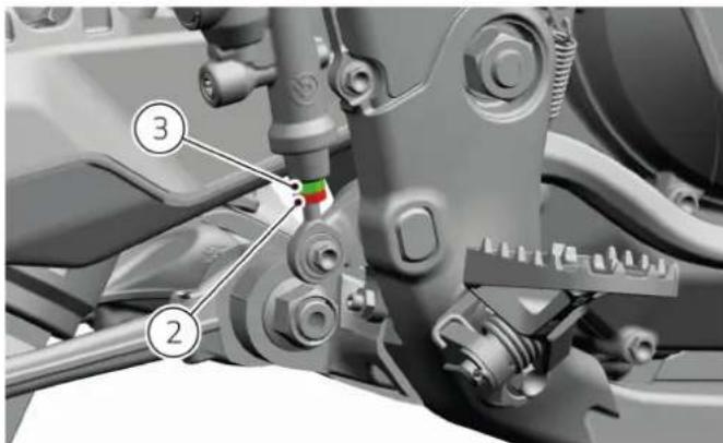 DUCATI Desmo450 MX Factory (2026) - Contrôle et réglage de la course à vide. - 2