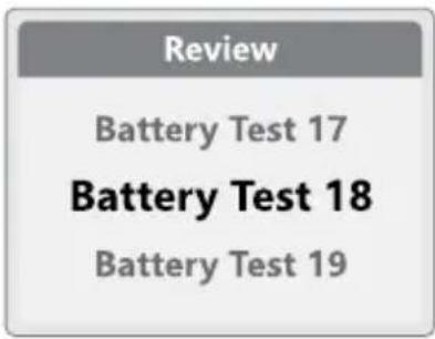 Review Battery Test 17 Battery Test 18 Battery Test 19