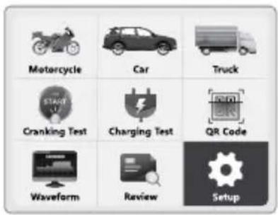Motorcycle Car Truck Cranking Test Charging Test QR Code Waveform Review Setup