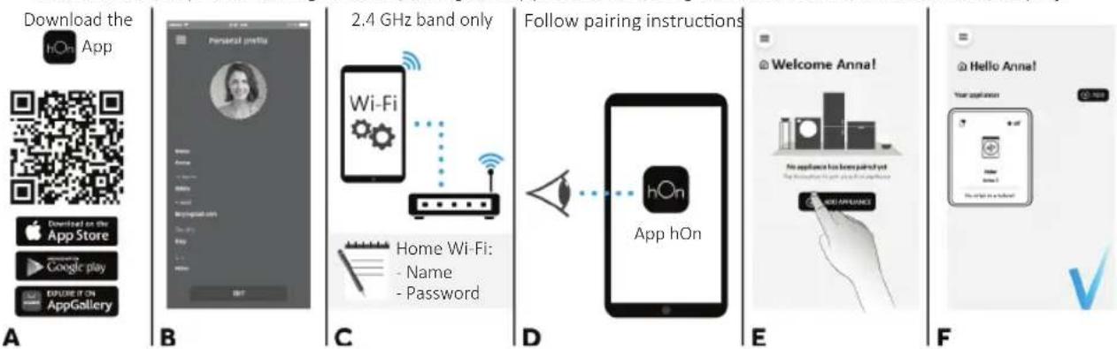 HOOVER BH4S69M6DB9JS - APPLIANCE PAIRING (ON APP) - 1