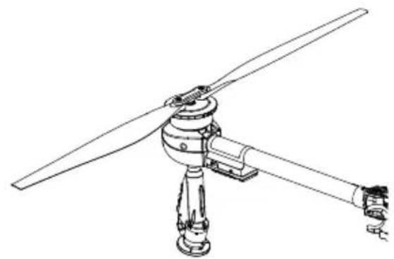 DJI Agras T25 - Σύστημα προώθησός - 2