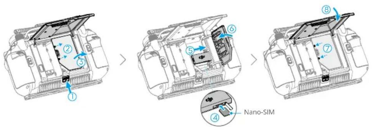 DJI Agras T25 - ToioeTnou Dongle kal tnc kaptac SIM - 1