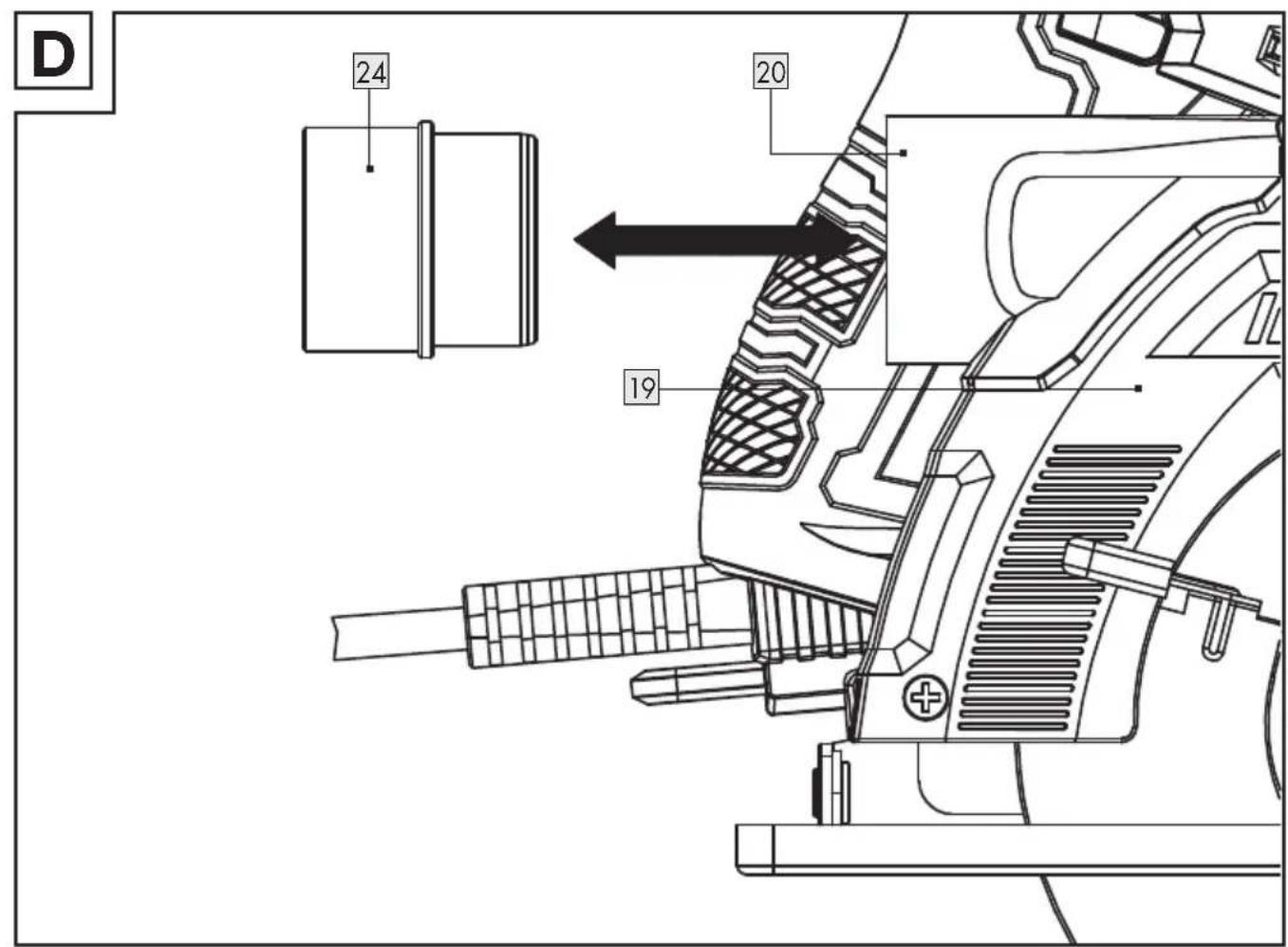 PARKSIDE PHKS 750 A1 - SCIE CIRCULAIRE - 4