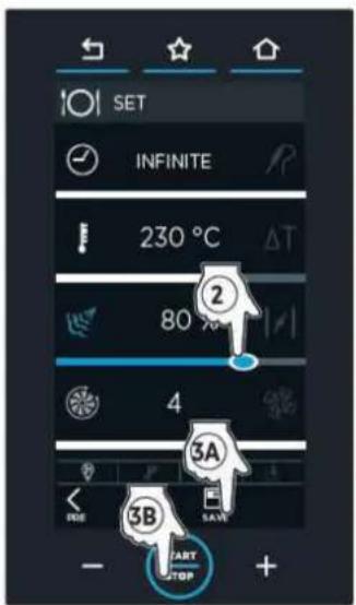Unox CHEFTOP MIND.Maps PLUS COMPACT - Configuration et sauvegarde des paramètres - 2