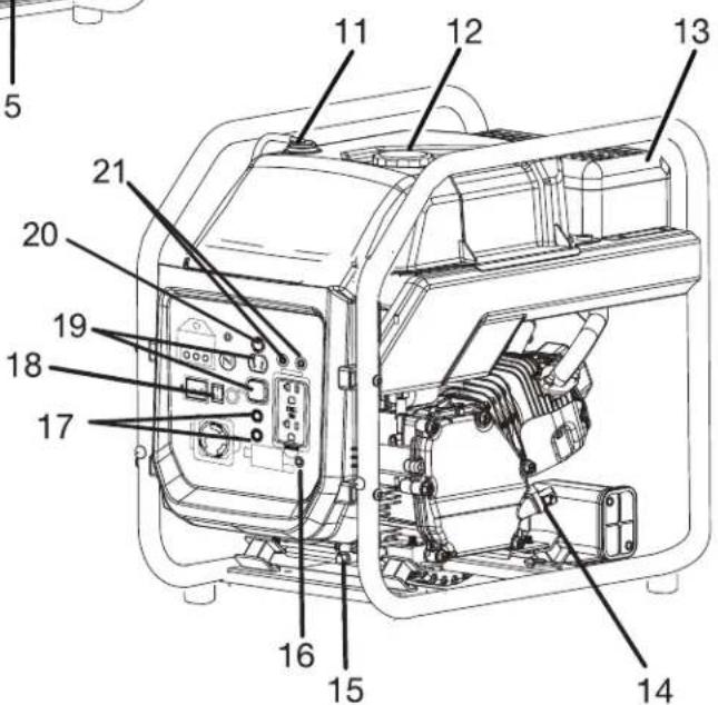 Mi-T-M GEN3500iMM1 - ⚠ AVERTISSEMENT/ADVERTENCIA - 1