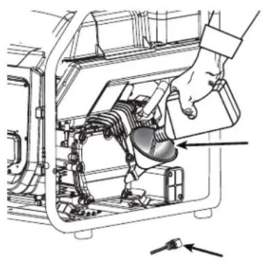 Mi-T-M GEN3500iMM1 - VERIFICACIÓN/ABASTECIMIENTO DE LUBRICANTE - 1