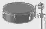 ROLAND VDrums VAD316 - Fixation des toms (PDA100L/PDA120L) - 2