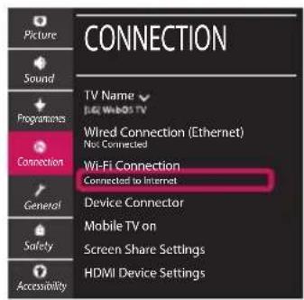 LG 65SM98007LA - Network Settings - 2