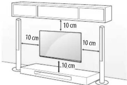 LG 55UX960H - Duvara montaj - 1