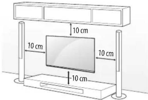 LG 55UX960H - Fixation du support mural - 1