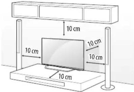 LG 55UX960H - Umistěné monitoru na stolek - 1