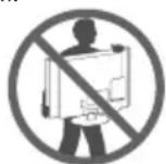 LG 55UX960H - Podnoszenie i przenoszenietelewizora - 1