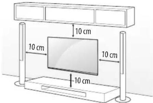 LG 55UX960H - Mounting on a wall - 1