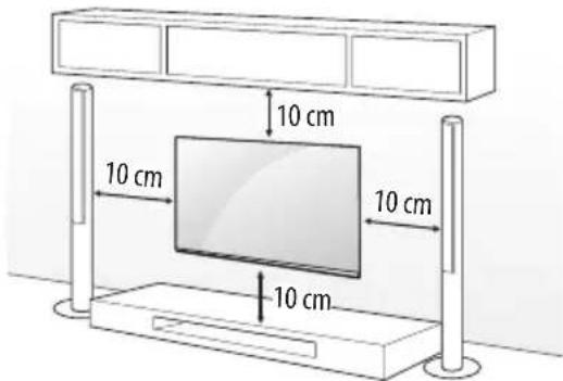 LG 55UX960H - Wandmontage - 1
