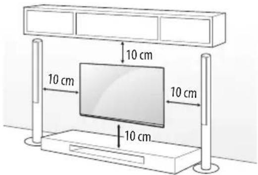 LG 55UX960H - Montagem numa parede - 1