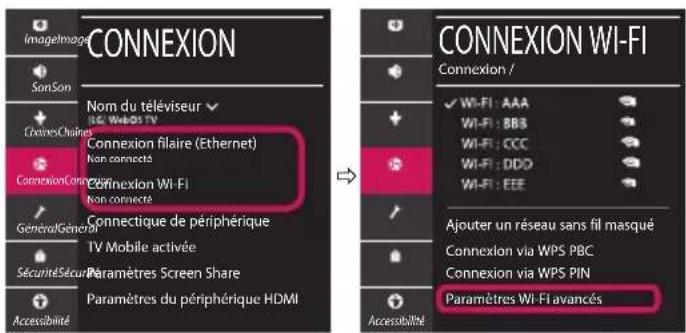 LG 55UM71007LB - Dépannage des problèmes de réseau - 2