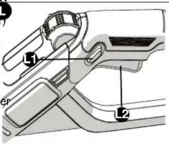 BLACK & DECKER LST136 - Mode de coupe-bordures (FIGURE k) - 2