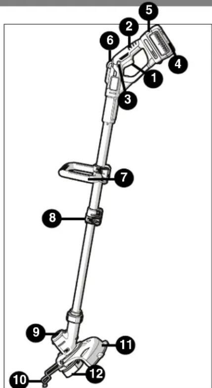BLACK & DECKER LST136 - COMPONENTS - 1