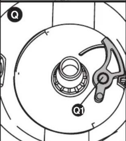 BLACK & DECKER GH3000 - REEMPLACER LA BOBINE (figures N, O, P, Q) - 11