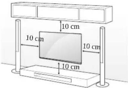 LG 49UF7769 - Mounting on a wall - 1