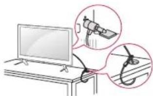LG 42LF5610 - Utilizzo del sistema di sicurezza Kensington - 1
