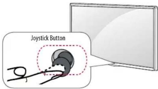 LG 42LF5610 - Using the joystick button - 1