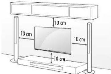 LG 40UF778V - Namešanje na steno - 1