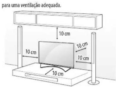 LG 40UF778V - Montagem numa mesa - 1
