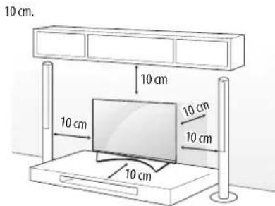 LG 40UF778V - Namescanje na mizo - 1