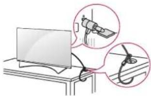LG 40UF778V - Utilisation du système de sécurité Kensington - 1