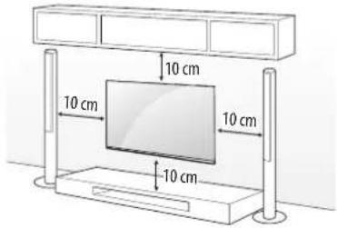 LG 40UF778V - Aan een muur monteren - 1
