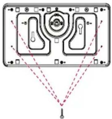 LG 40LX541H - Attaching the TV to a desk - 1