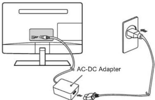 LG 27LS5400 - Adapter connection - 1