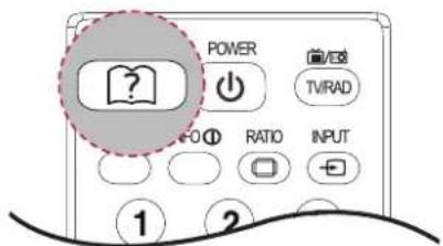 LG 27LS5400 - Utilizar o controlo remoto - 1